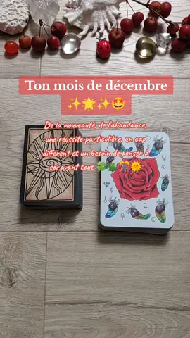 🔮🌟✨🌞🎄🎊🤩 Ce tirage est une aide, un éclairage pour t'aider à avancer. Il ne détermine pas ton futur, tu es seul-e maître de ta vie et de tes décisions. Il reflète les énergies au moment où tu reçois ce message. Tes actions, tes décisions et celles des personnes concernées par cette situation influent sur le futur à chaque instant. Prends uniquement ce qui te parle, ce qui résonne avec ce que tu traverses et écoute ton intuition. Cette lecture est générale et collective, elle ne peut pas correspondre à tout le monde. ⚠️Je ne fais ni voyance privée ni retour affectif, je n'ai pas de prestation payante dans la voyance, attention aux faux comptes, je ne fais pas de partenariat de voyance... Méfie-toi des arnaques avec mon nom, mon logo et mes publications 🙏 Mes oracles et mes pierres divinatoires sont en vente dans ma boutique Etsy (le lien est dans mes profils TikTok, Instagram et sur ma page Facebook), je ne demande jamais de paiement par PayPal, virement ou mandat cash. Je te souhaite une magnifique journée 🌞 #voyance #tiragedujour #cartomancie #guidance #guidancedujour #oracle #tarot #spiritualité #messagedujour 
