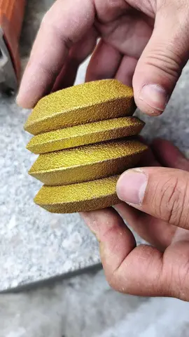 Brazed V-shape grinding wheel with high quality diamond for milling sharpness and long lasting durability#tool #stone #hardware #polish 