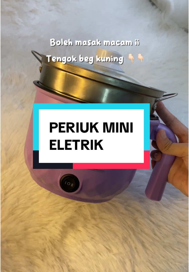 Kalau korang mencari periuk eletrik yang senang guna n portable grab kat beg kuning saya , dapat freegift lagi korang 😆🎁 #periukeletrikmini #periukviral #periukserbaguna #periukeletrikmurah #periukeletrikviral #kitchenware #electricpot #minielectricpot #racuntiktok #fyp 