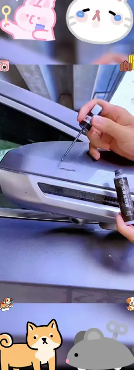 Small scratches do not have to go to the repair shop, the old drivers are using the paint pen, special car special, keep the original car paint #paint pen #car good  