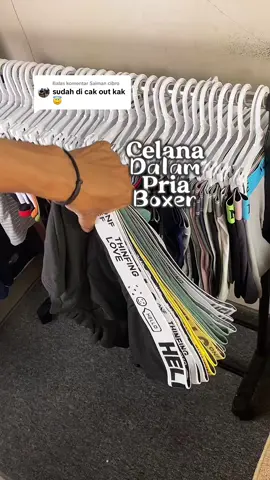 Membalas @Salman cibro ok kaka.di tunggu barangnya. Nih guys buat kalian yang lagi nyari celana dalam pria model boxer aku kasih rekomendasi harganya murah kainnya bagus.. #cdpria #celanadalampria #cdpriamurah #celanadalamboxer #boxer #boxerpriamurah #promoguncang1212