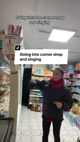 It was the customer that was just at the till like 👀 probably thinking what an earth is going on back there #cornershop #fyp 