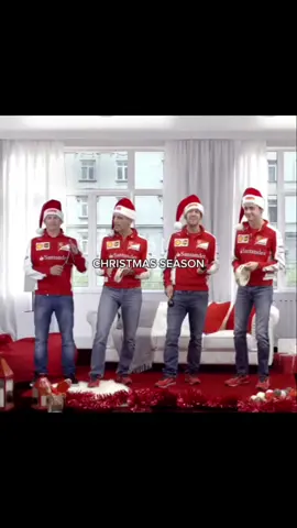 #FERRARI ; we wish you a merry christmas #kimiraikkonen #sebastianvettel #f1 #formula1 #fyp #fypシ 