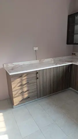 The client asked us to rip out his old kitchen and make him a new one in Manet Estates, how did we do ? #kitchenrenovation #kitchendesigner #ghanacarpenter #creatorsearchinsights 