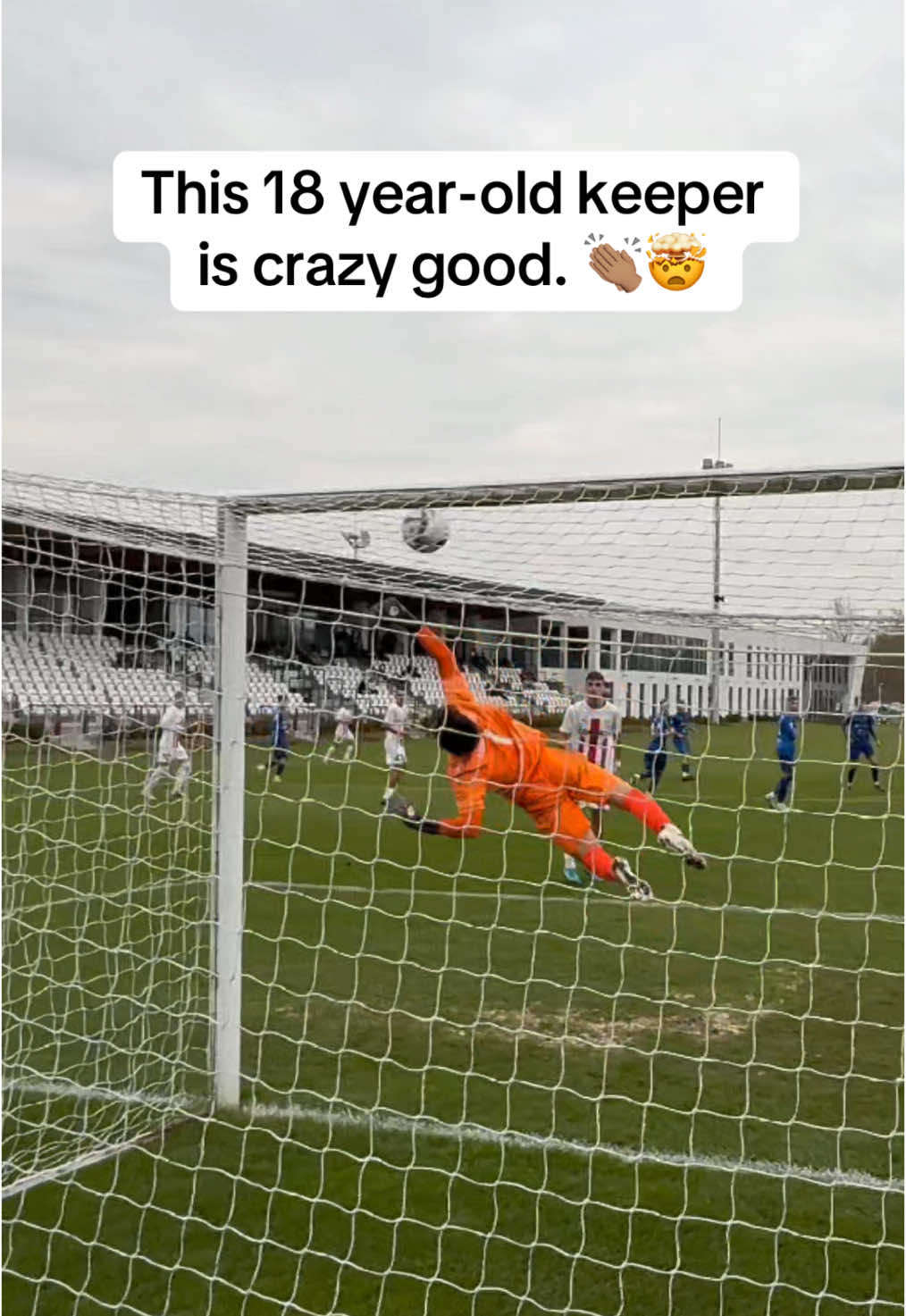 Unbelievable saves 😳🧤 This 18 year-old goalkeeper is crazy!  @🃏  #goalkeeper #keeper #save #saves #footballtiktok #football #futbol #futebol #goviral #ballers #risingballers #Soccer #soccertiktok #wonderkid #footy #fifa #fut #trending 