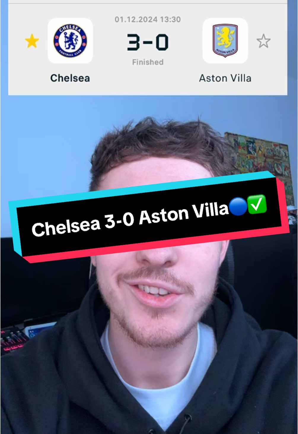 Chelsea DOMINATE Aston Villa 3-0🔵✅#chelsea #chelseafc #astonvilla #sdpeasyyt 