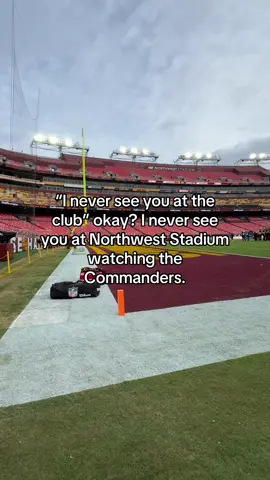 where you’ll find us 😌 #Washington #Commanders #NFL #football #raisehail #HTTC #NFLgameday #NWStadium 