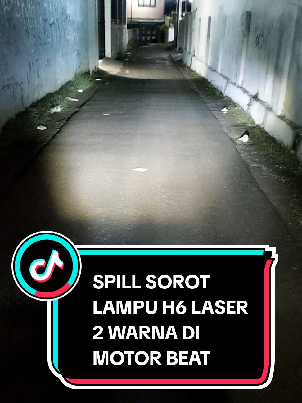 Pasang dan spill sorot lampu h6 laser 2 Warna dimotor beat.  #h6laser #lampuh6 #lampumotorled #lampudepanmotor #lampumotor #lampumotormurah #fyp #xyzbca #guncang1212 