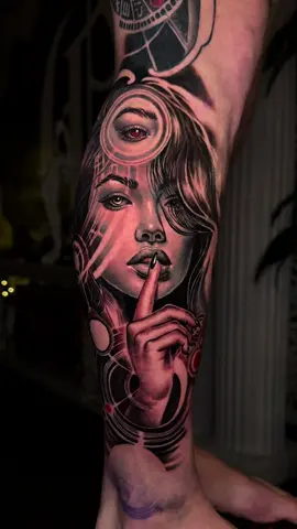 🖤Dangerous Woman🖤 #tattootiktok #tattoo #tattooartist #artistsoftiktok 