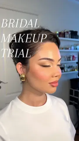 Really happy with the finished look🥹 Can’t believe it’s only 6 months left until my wedding!! #bridalmakeup #makeuptutorial #weddingplanning #weddinginspo #softglam #weddinghair 