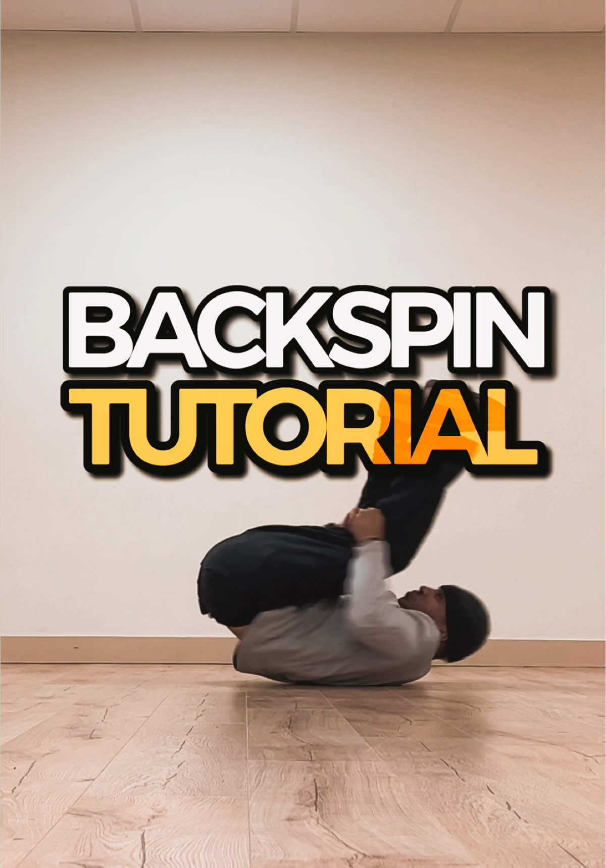 Backspin | Breakdance Tutorial #bboy #breakdance #dance #hiphop #backspin 
