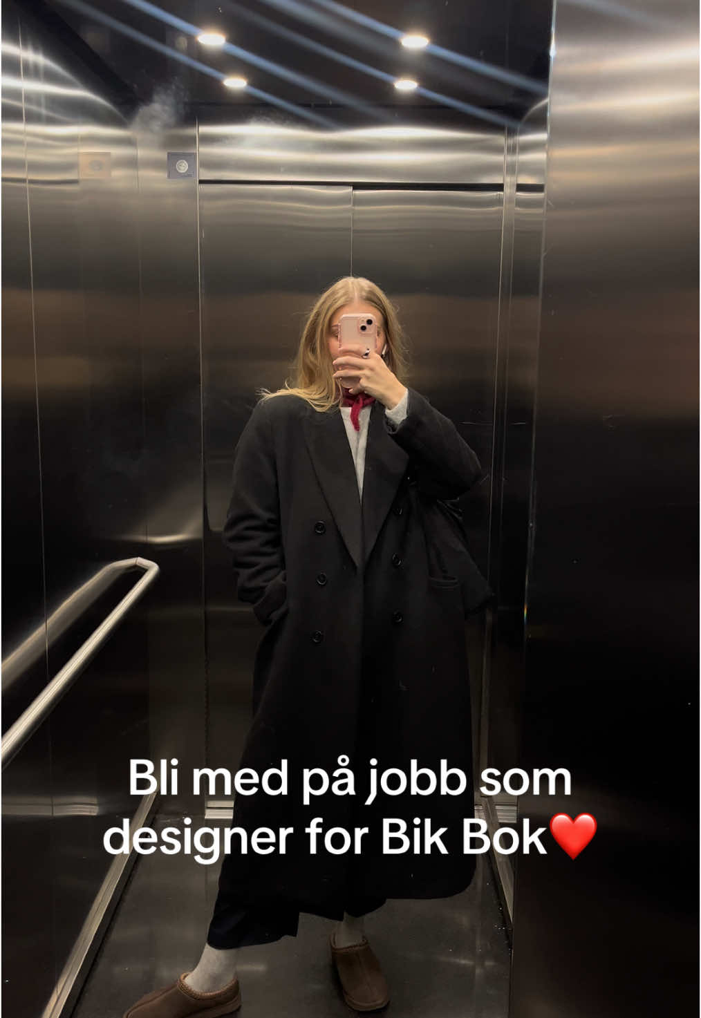 En dag på VB jobb❤️🪽 #fashiondesigner #designer #adayatwork #Vlog #fyp #bikbok #adayinmylife #adayinthelife 