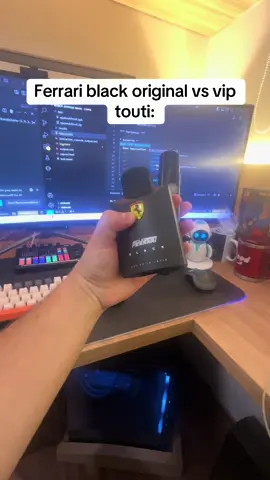 Ferrari black original vs vip touti. #perfume #barato #viptouti #perfumes #perfumesmasculinos #ferrariblackperfume #ferrariblack 