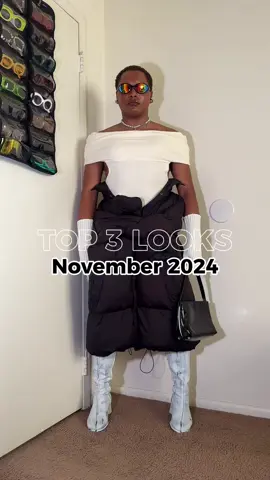 Top 3️⃣ Looks | November 2024 #ZaysLooks * * My top three looks that I curated for the month 🥰 * * Which was your favorite? [Comment Below] * * * *  * * * #fyp #fashion #style #fashioninspiration #outfitinspiration #outfitideas #styleinspo #styleinspiration #fashionstyle #StreetStyle #fashioninspo #fashionista #lookbook #fashiondiaries #chic