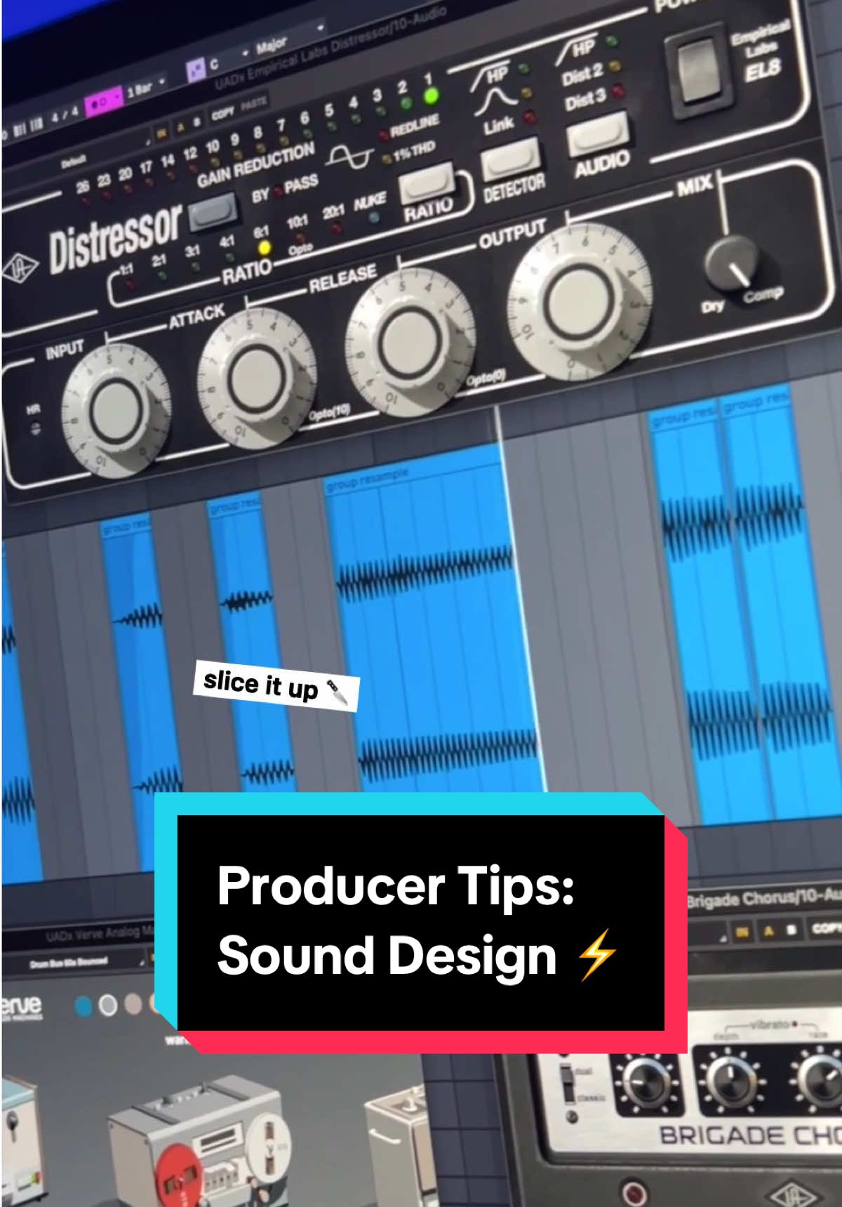 Sound Design w/ @Universal Audio 🕹️⚡️ #fyp #producer #ableton #beatmaker #sounddesign #foryou 