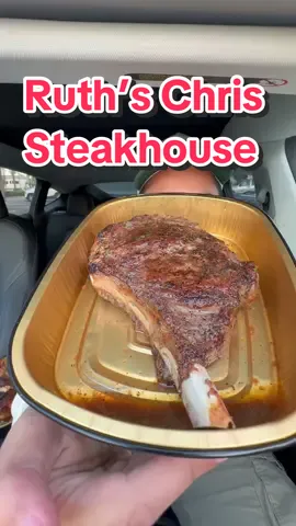 Episode 2 of the High-End Chain Steakhouses: Ruth’s Chris Steakhouse #mukbang #foodreview 