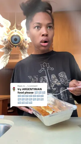 Replying to @._.  ARGENTINIAN FOOD TASTE TEST #foodreview 