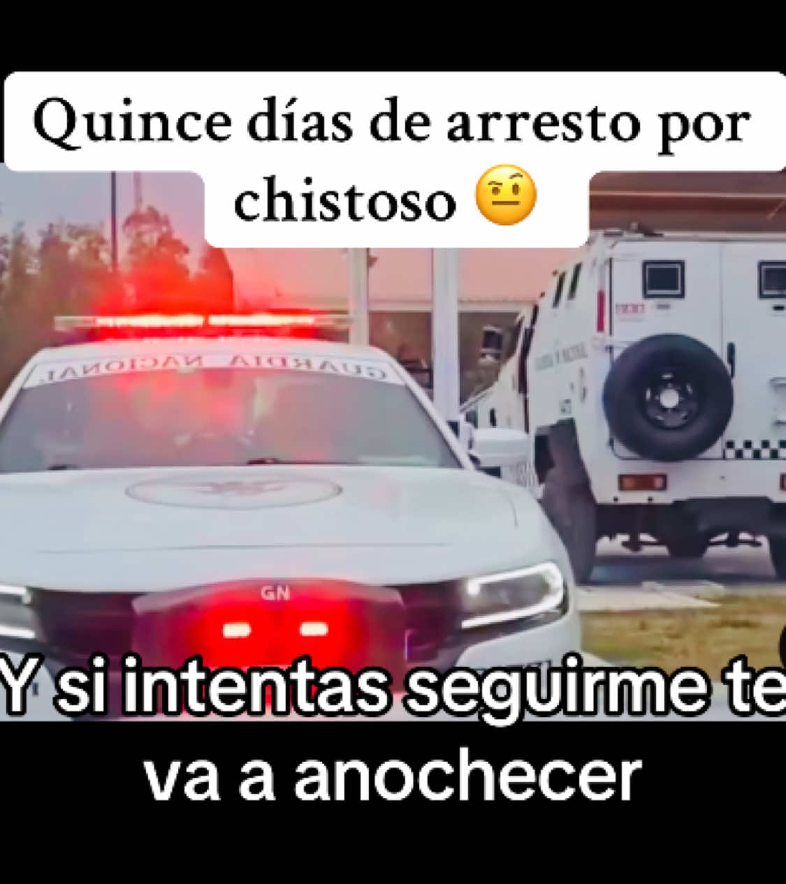 15 dias de arresto por chistoso 🐐👮🏻‍♂️ #paratiiiiiiiiiiiiiiiiiiiiiiiiiiiiiii #humor #policia #chivo #guardianacional #fyp #Mexico 