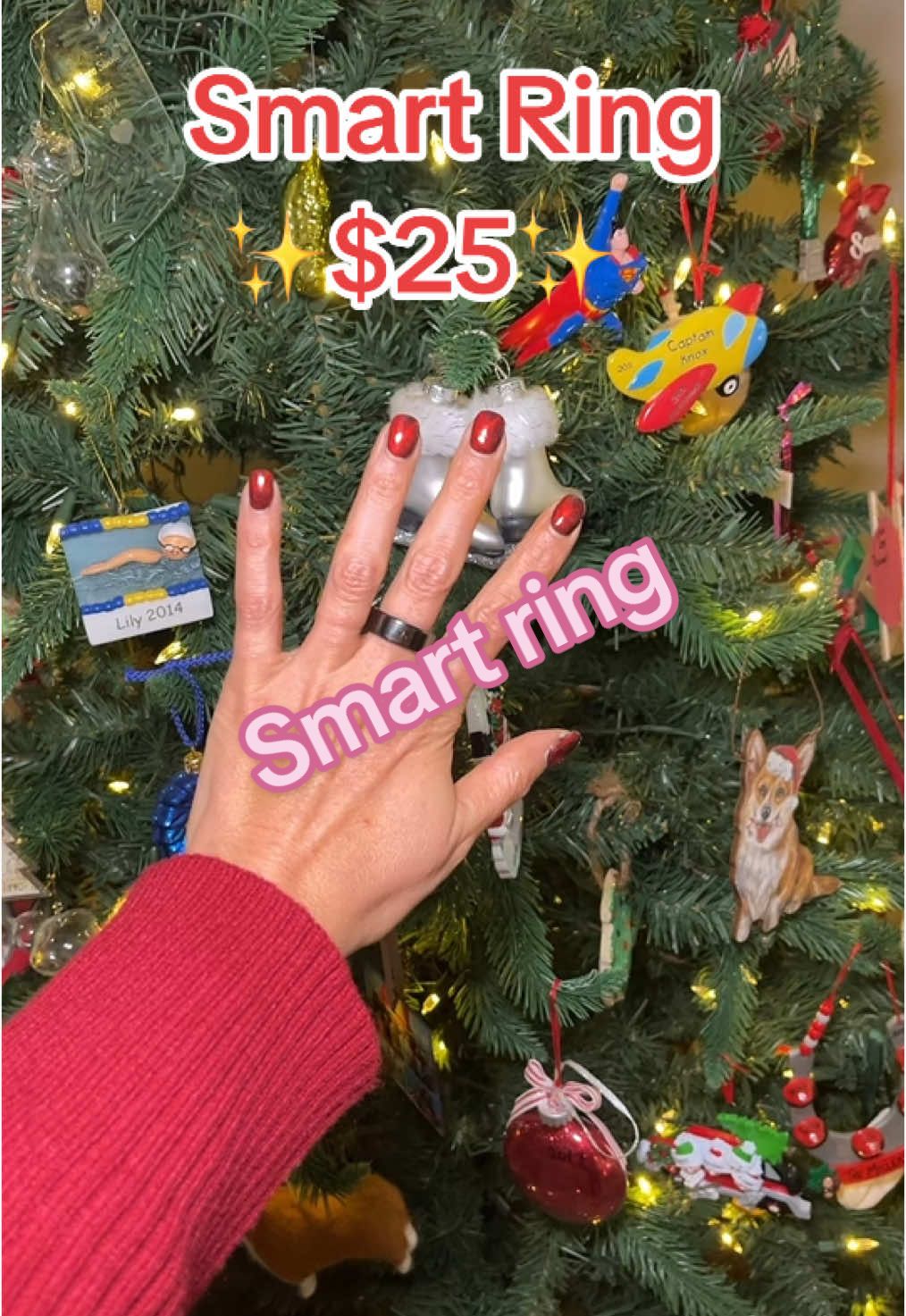 This smart ring does it all! #colmi #smartring #tracksteps #tiktokshop #tiktokblackfriday #tiktokcybermonday #giftsforher #giftsforhim 