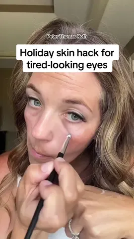 Not today, holiday season stress! 🎄✨ Shop the viral #PeterThomasRoth Instant FIRMx® Eye Temporary Eye Tightener now on #TikTokShop.  #tiktokmademebuyit #tiktokshopcybermonday #tiktokshopblackfriday #tiktokviral #tiktokshopping #blackfriday #cybermonday #instantfirmx #firmx #firmxeye #transformation #skincare #skintok #TikTokBeauty #beforeandafter #SkinCare101 #viralproducts #undereyes #eyebags #antiaging #holiday #holidaycountdown #finelines #wrinkles #antiagingskincare 