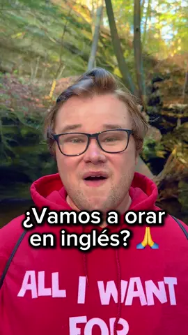 Domingo de aprender inglés con Dios ✨. Si lo crees, comenta “AMÉN”. Bendiciones a todos 🙏 #inglesonline 