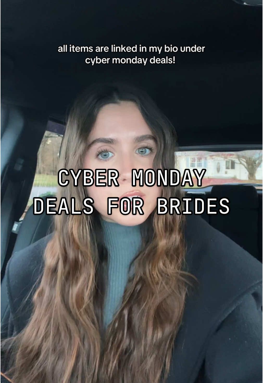 a few #cybermonday deals for my fellow future brides! 🤍#greenscreen 