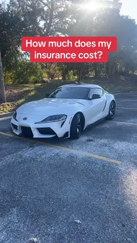 This thing is draining me #supra #insurance #car #cartok 