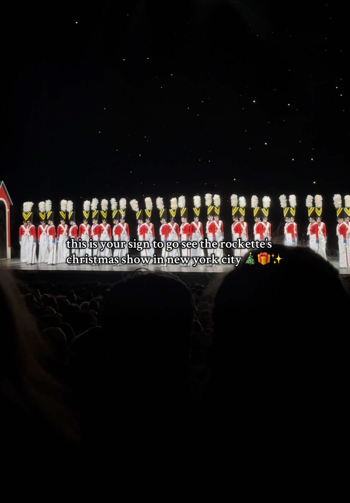 great way to get into the holiday spirit! @RadioCityMusicHall @The Rockettes  #radiocity #rockettes #christmas #radiocitymusichall #rocketteschristmas #fyp #nyc 