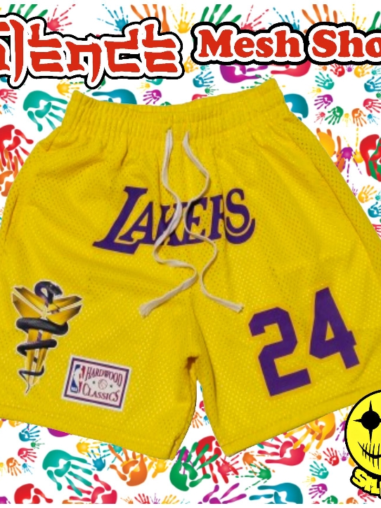 New Silence Mesh Short  V2, High Quality Fabric & Print , For Men And Women Makapal Garterized Only ₱199.00 - 219.00!#fyp #sale #stteetwear 