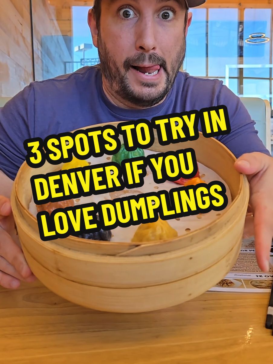 #creatorsearchinsights 3 SPOTS TO TRY IF YOU LOVE DUMPLINGS 😋 🥟🥟🥟 Where is your favorite Dumplings spot? Follow me if you love dumplings 😋 😎🩷🩵 bryansdumplinghouse 📍8000 E Belleview Ave Suite B45, Greenwood Village, CO 80111 nanasdimsumdenver 📍multiple locations @makfamdenver 📍39 W 1st Ave, Denver, CO 80223 #fyp #denver #colorado #dumplings #asianfood 