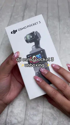 Unboxing dji osmo pocket 3 camera! ✨ Comes with extra accessories. Im loving it so far @DJI Official  #creatorsearchinsights #unboxing #unboxingvideo #djiosmopocket3 #bestcamera #vloggingcamera #cheapcamera #cameratricks 