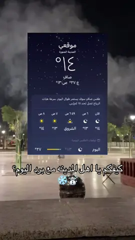 جمده☃️❄️#المدينه_المنورة #المدينة #المدينة_المنورة_الآن #برد #الشتاء #المربعانيه #مالي_خلق_احط_هاشتاقات🧢 