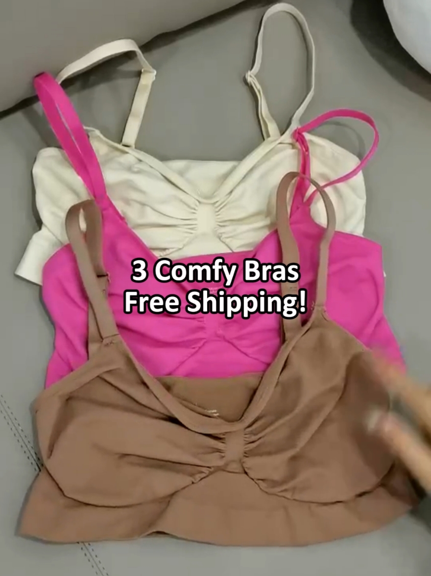 Seize the last moment!! 3 comfy bras,free shipping🥰#loverbeauty #loverbeautytiktokshop #tiktokshopblackfriday #tiktokshopcybermonday #fypシ゚viral #Love #bra 