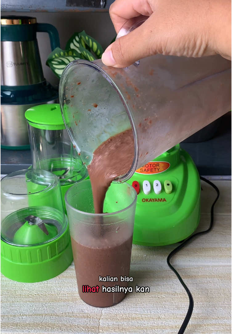 dahlah gausah beli minuman lagi, bikin ajah sendiri pake blender okayama😍 #blender #blender3in1 #okayama #megaguncang1212 