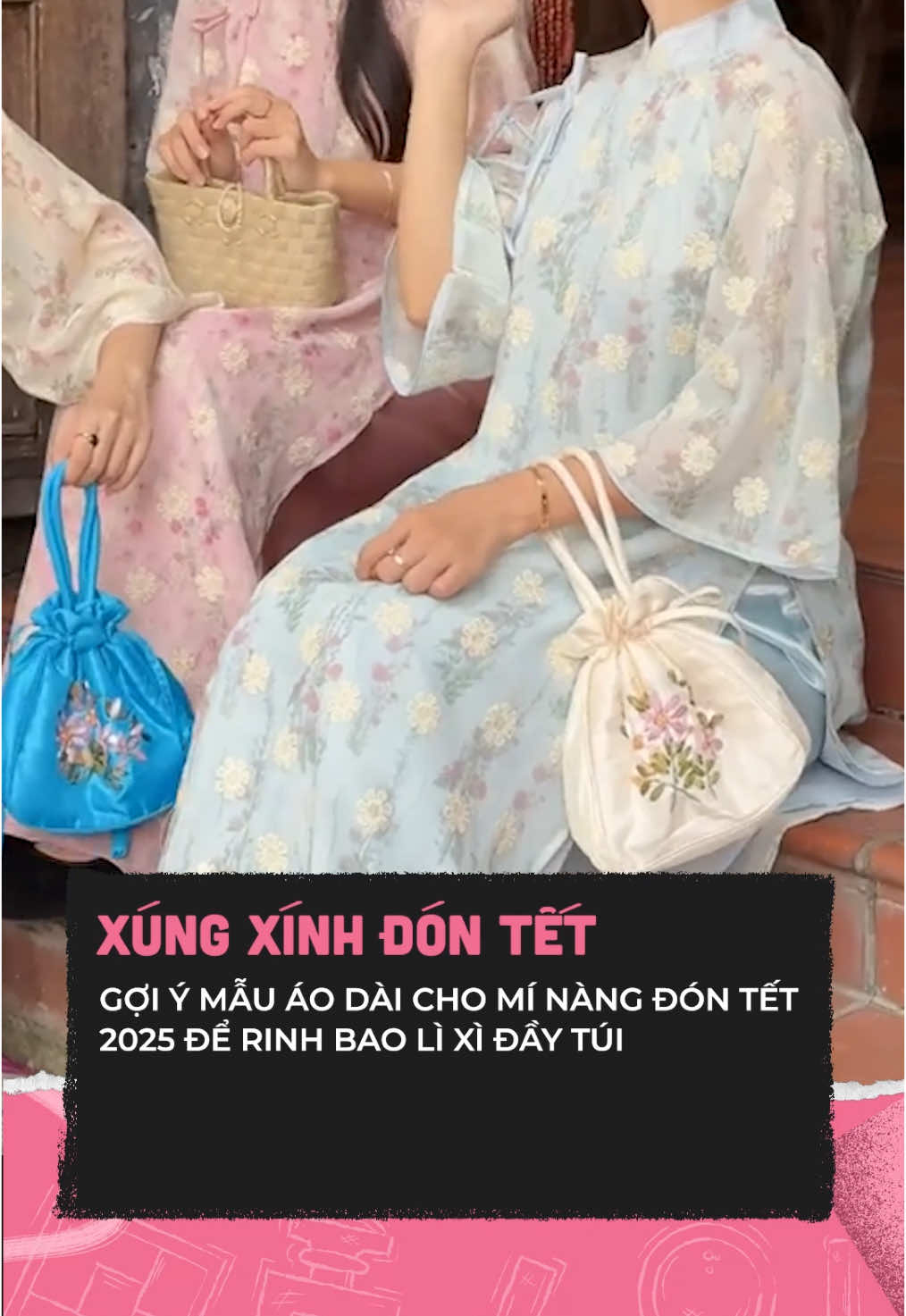 Gợi ý cho mí bà 1 mẫu áo dài cho Tết 2025 nè #clbeauty #clmedia #celebnetwork #beauty #BeautyTok #trending #hot #havana #aodaibachvu #aodaitet 