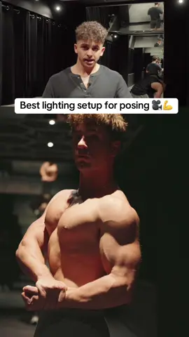 Best lighting setup for posing 🎬#gym #Fitness #videography #videographer #sony #a7iii #photography #photographer