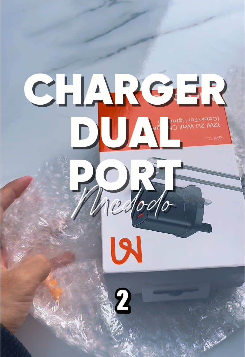 Charger dua port by mcdodo mmng best tau kualiti dia. Tgk beg kuning! #mcdodo #chargerduaport #twoportcharger #cablelightning #fyp #trending 