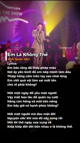 Mất 1 ngày để yêu 1 người, vậy mất bao lâu để quên...#anhquanidol#nhactamtrang #tramnhacso06 #tramnhac #coversong #xuhuong 