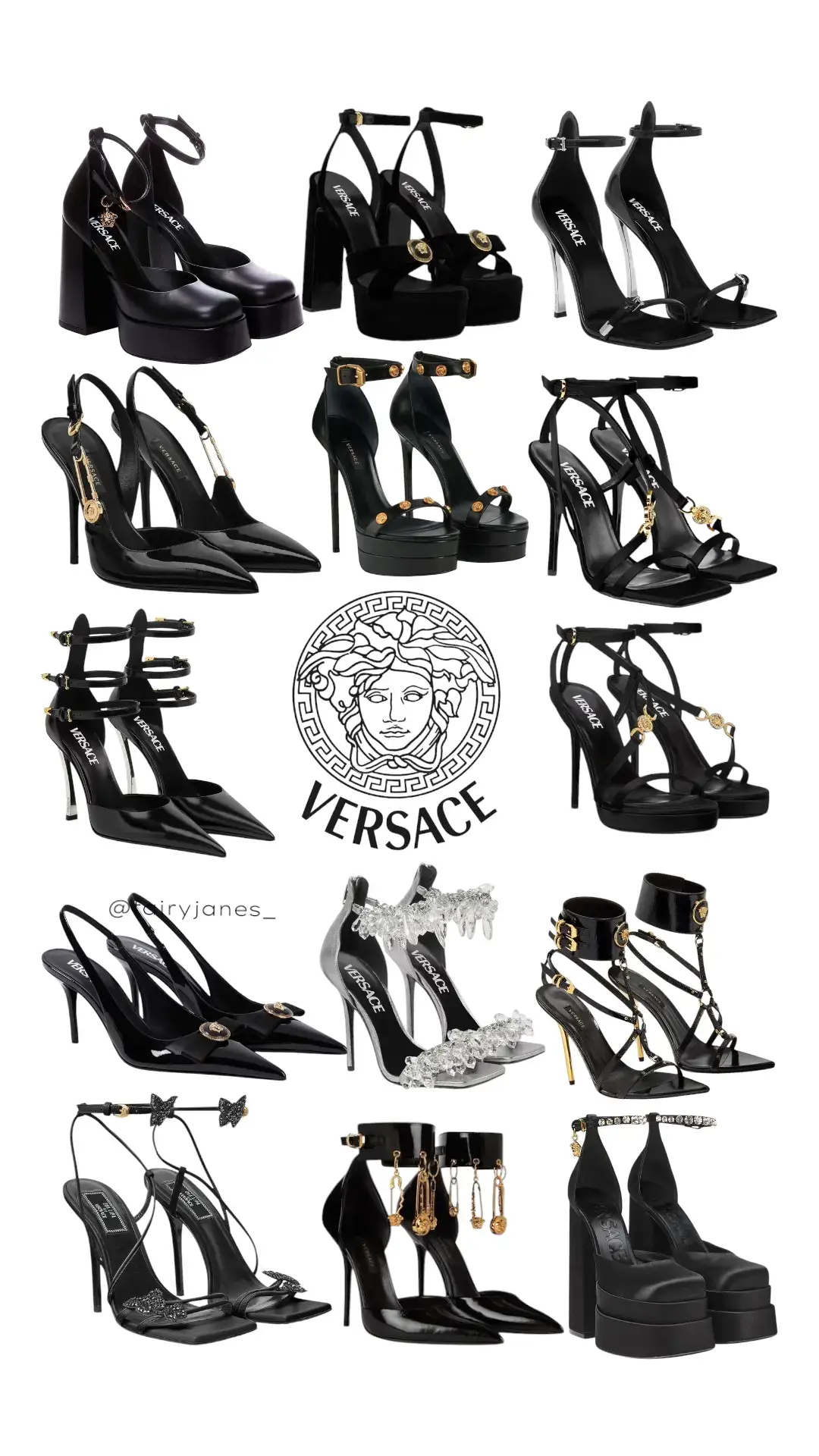 #versace #heels #shoe #versaceheels #fashion #luxury #brand #outfitinspo #outfit 
