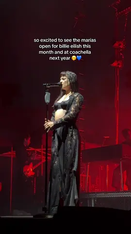 see you soon @themarias 💙 #themarias #themariasconcert #themariaslive #mariazardoya #billieeilish #hmhas #hmhastour #coachella #coachella2025 