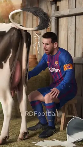 Messi passando o dia na fazenda #messi #humor