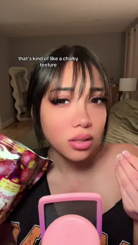 These are so good I want the real thing now 😭😭 #asmr #mangosteen #traderjoes 