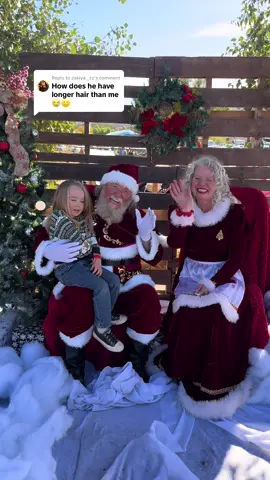 Replying to @zakiya._zz this is not the typical santa we go see, But it was a fun Christmas Market event that Noah loved!! 🎄🎅🏻🧑🏻‍🎄 He made sure to ask Santa about the Pirate Ship he wants. #fyp #firstsantavisit #christmas #happyholidays #santa #keepingthespiritalive #toddlersoftiktok #boyswithlonghair #longhairboys #santaandmrsclaus #singlemomsoftiktok @Billie-Jo Good Hulse 