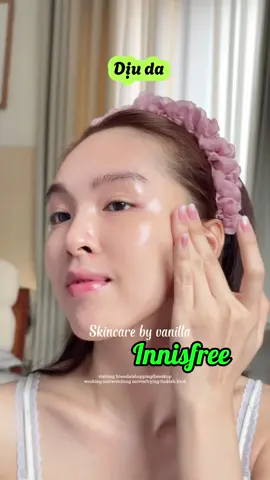 Cấp ẩm cho da thì nhất định không được quên serum Greentea HA Ininisfree nha mí bè #lentrinhsongdep #hydration #vanilla0811 #reviewlamdep 