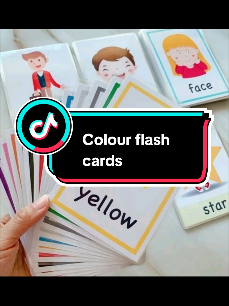 Color flash card murah. Warna jelas & terang #fyppppppppppppppppppppppp #flashcardsforkids #book #toddler 