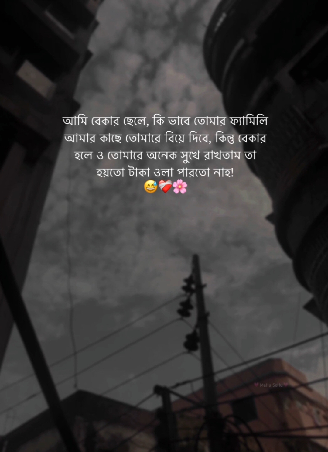 আমি বেকার ছেলে, কি ভাবে তোমার ফ্যামিলি আমার কাছে তোমারে বিয়ে দিবে, কিন্তু বেকার হলে ও তোমারে অনেক সুখে রাখতাম তা হয়তো টাকা ওলা পারতো নাহ! 😅❤️‍🩹🌸 #foryou #foryoupage #fyb #status #caption #writer #mahu_sohu #viral #bdthiktok 