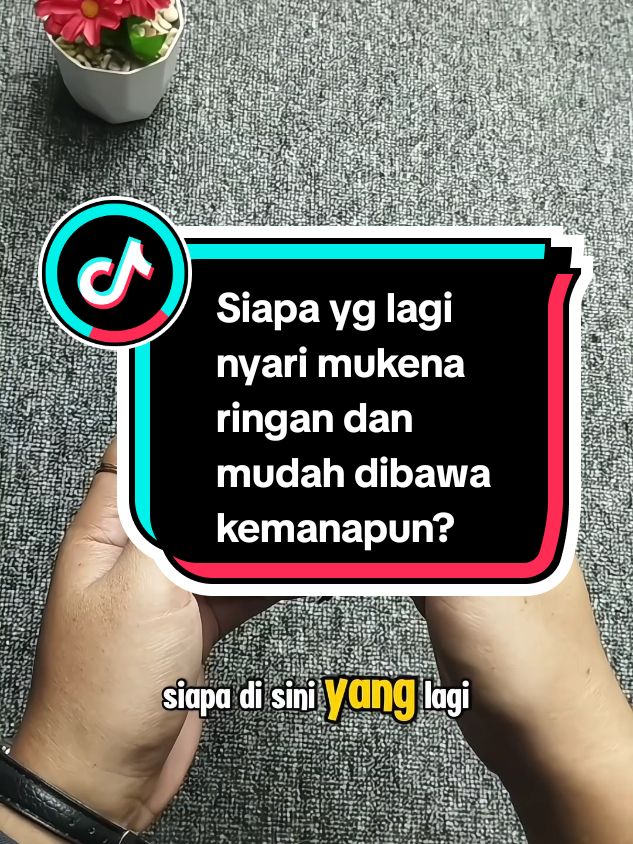 Siapa nih yg lagi nyari mukena ringan dan muda dibawa kemanapun? #mukena #promoguncang1212 #mukenatravel 