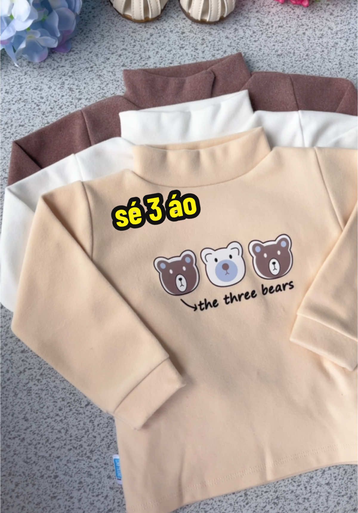 Sét 3 áo giữ nhiệt zip lông cho bé mặc thu đông #set3aogiunhiet #aogiunhietchobe #combo3aogiunhiet 