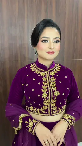 Engagement glam @Anzee👩‍⚕️ #pearlmakeupandnailstudi #itahri_muser #bridalmakeup #engagementbride #bride #makeuptutorial #behuli #nepalimua #muataitiktok #tiktoknepal #bridalnepal #nepalibride #engagementbride 