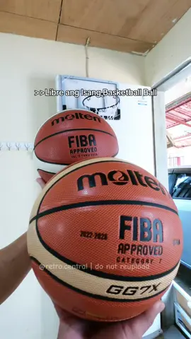 grabe Ang sulit nitong Basketball Ball mga idol. libre Isang bola kapag bumili ka nang Isa.  #basketball #basketball🏀 #basketballtiktok 
